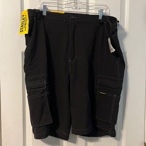 Stanley Black Work Shorts NWT